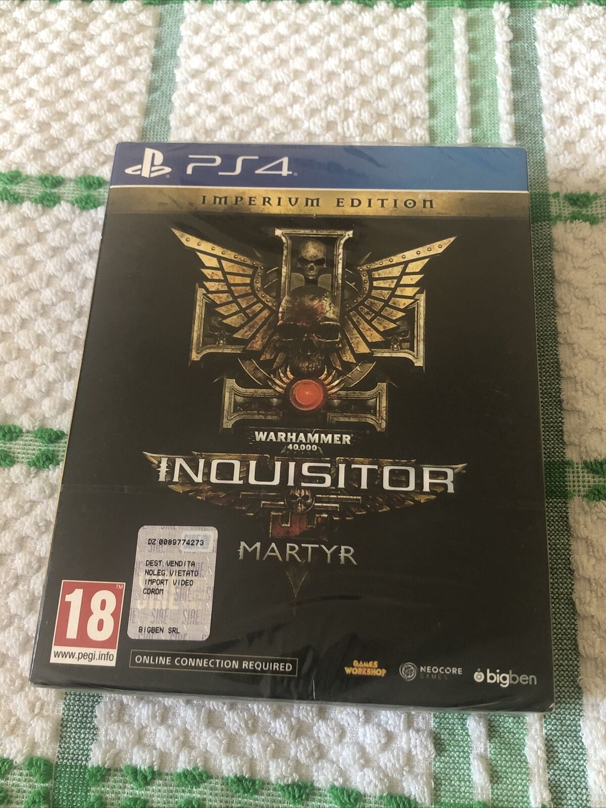 Warhammer 40000 Inquisitor - Imperium Edition PS4 NUOVO SIGILLATO ITA