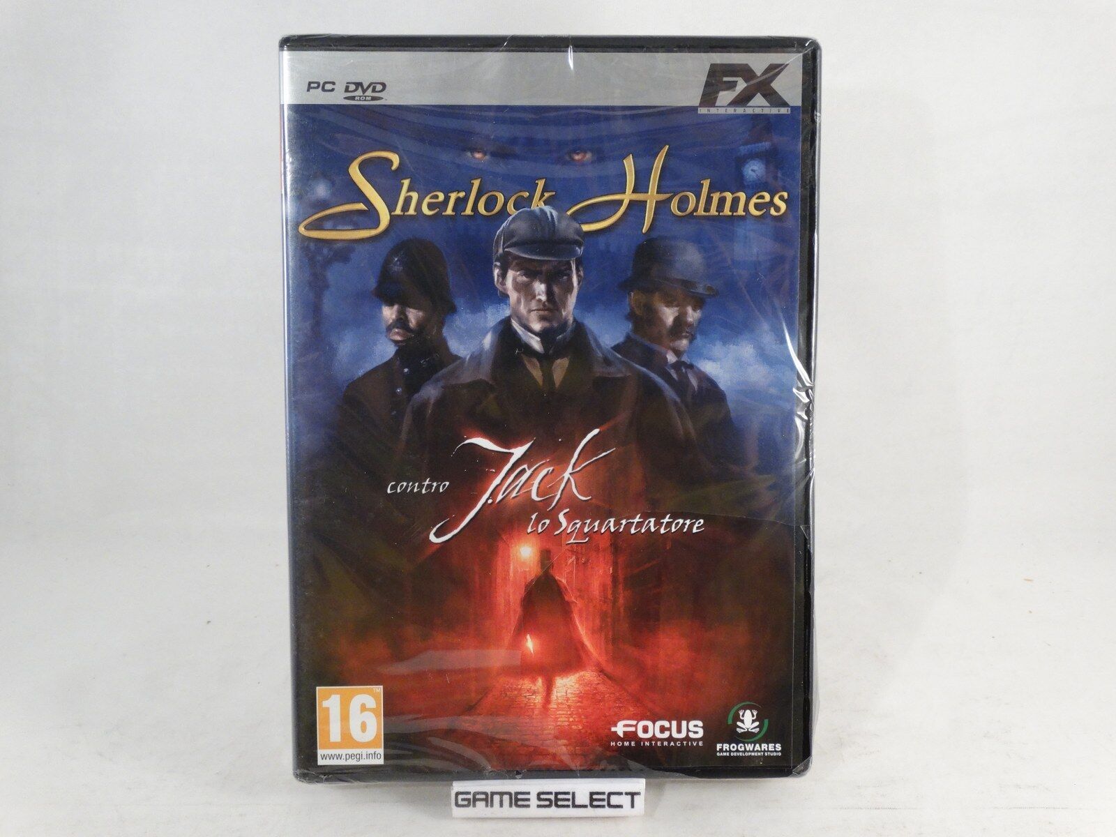 SHERLOCK HOLMES CONTRO JACK LO SQUARTATORE PC COMPUTER DVD-ROM NUOVO SIGILLATO