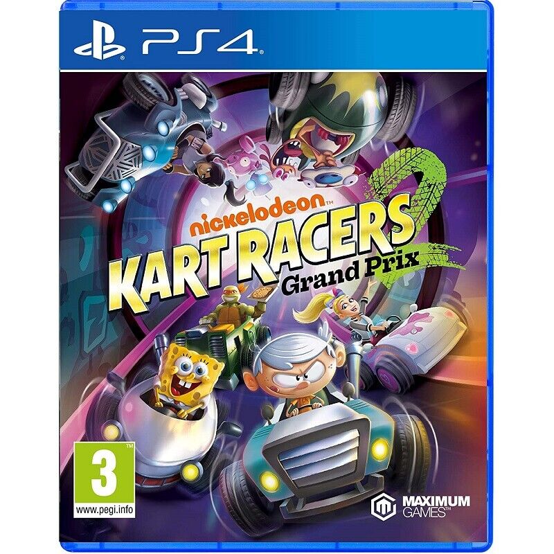 NICKELODEON KART RACERS 2 GRAND PRIX PS4 VIDEOGIOCO ITALIANO PLAY STATION 4