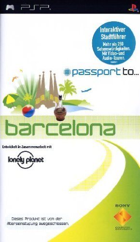 PSP PASSPORT TO BARCELONA Game NUOVO