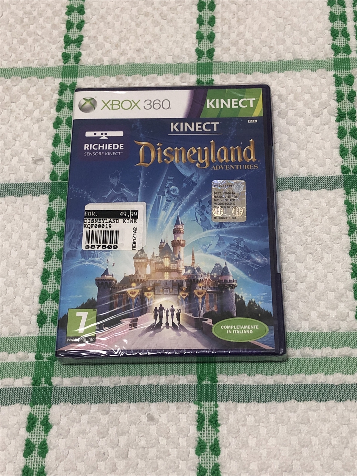 Xbox 360  DISNEYLAND ADVENTURE - RICHIEDE SENSORE KINECT videogioco in italiano
