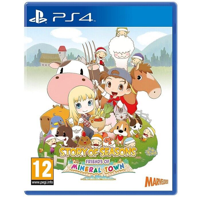 STORY OF SEASONS - FRIENDS OF MINERAL TOWN PS4 GIOCO EU PLAYSTATION 4 NUOVO