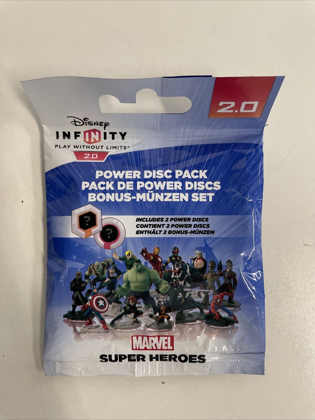 POWER DISC PACK - DISNEY INFINITY  - 2 power disc . nuovo