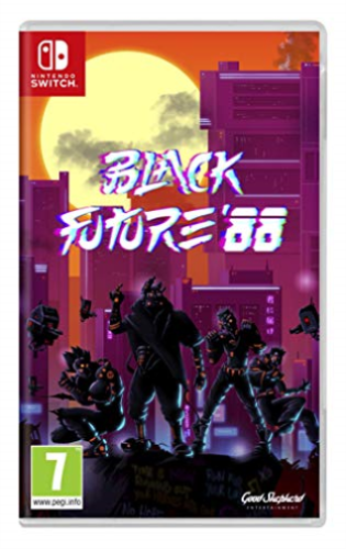 Black Future 88 Nintendo Switch Eng PAL regione gratis NUOVO sigillato IVA...