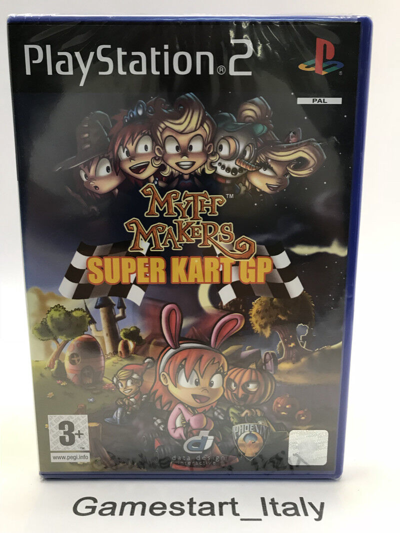 MYTH MAKERS SUPER KART GP - SONY PS2 PLAYSTATION 2 - NEW PAL VERSION