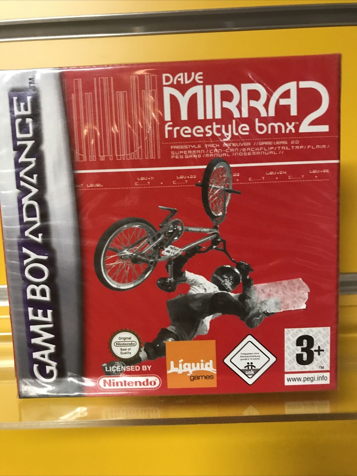 Dave Mirra 2 Freestyle Bmx Gba game boy advance