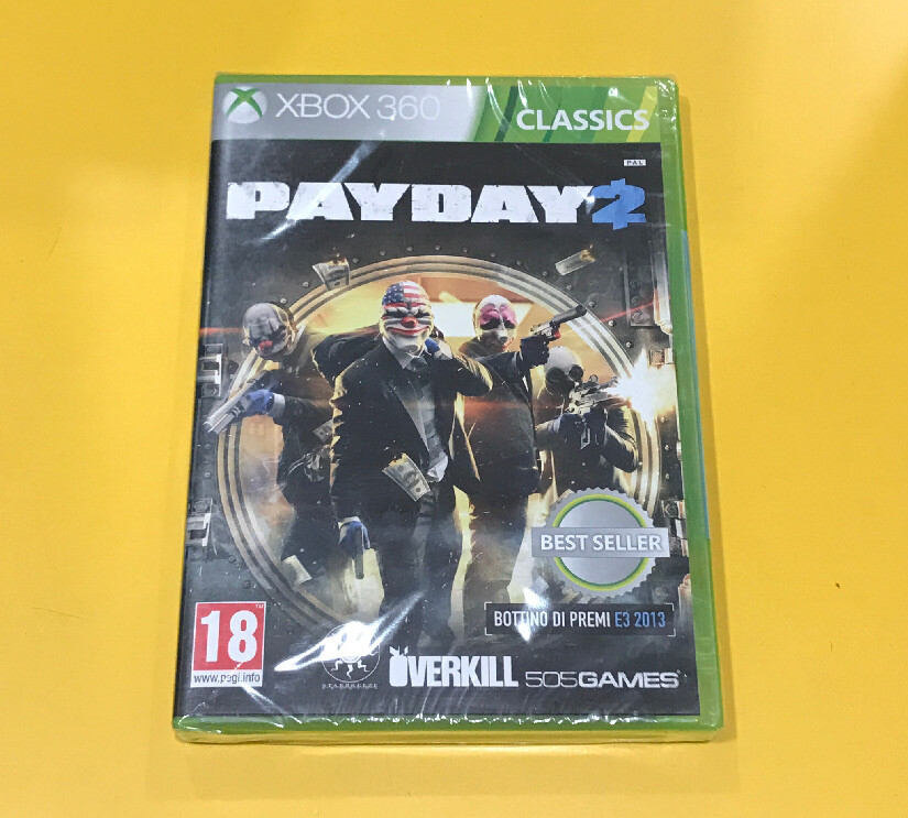 PayDay 2 GIOCO XBOX 360 VERSIONE ITALIANA