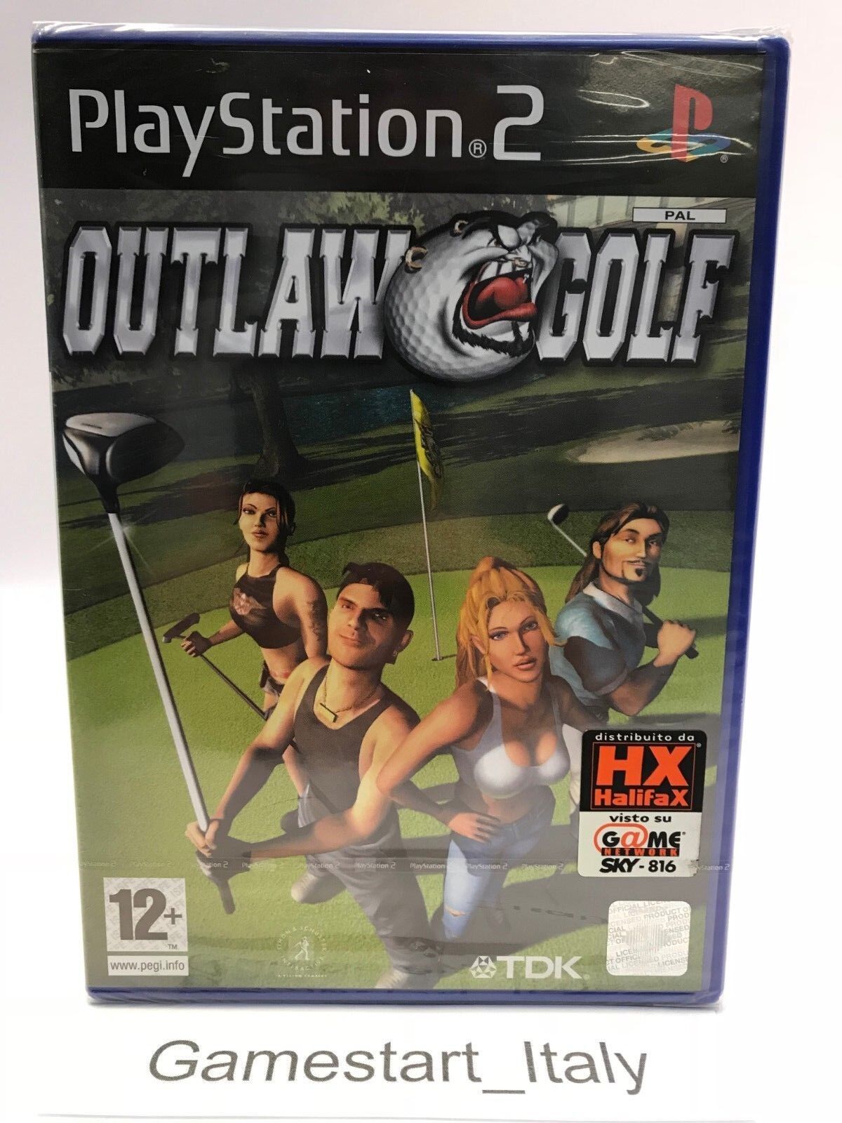 OUTLAW GOLF - SONY PS2 - VIDEOGIOCO NUOVO SIGILLATO - NEW SEALED PAL VERSION