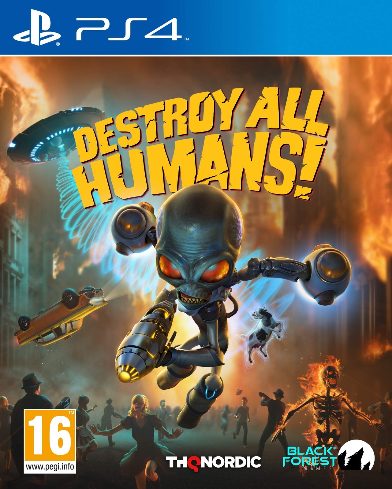 Destroy All Humans! (PS4) Standard Edition (Sony Playstation 4)