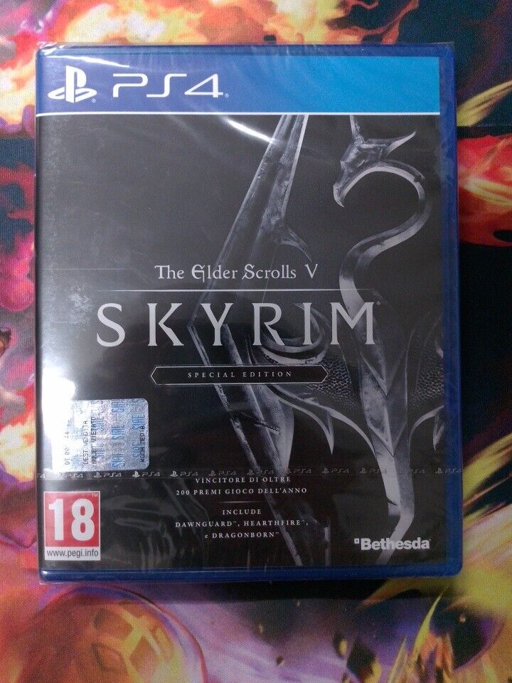 THE ELDER SCROLLS V SKYRIM SPECIAL EDITION PS4 PAL ITA NUOVO SIGILLATO