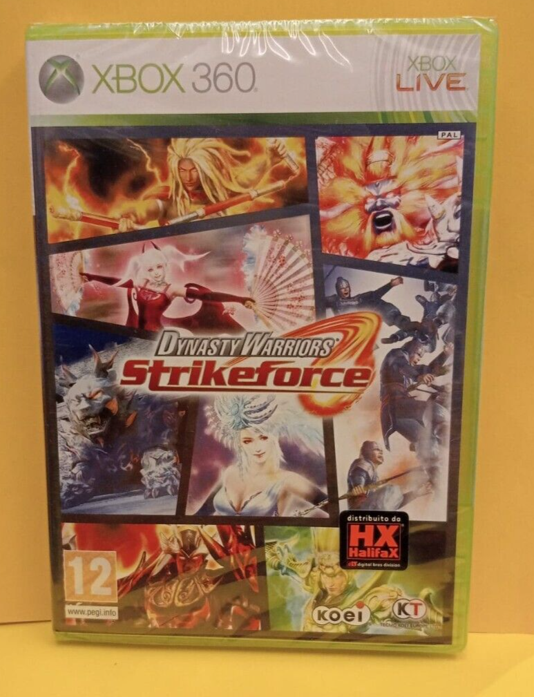 DYNASTY WARRIORS STRIKEFORCE XBOX 360 SIGILLATO KOEI MICROSOFT VERSIONE ITALIANA