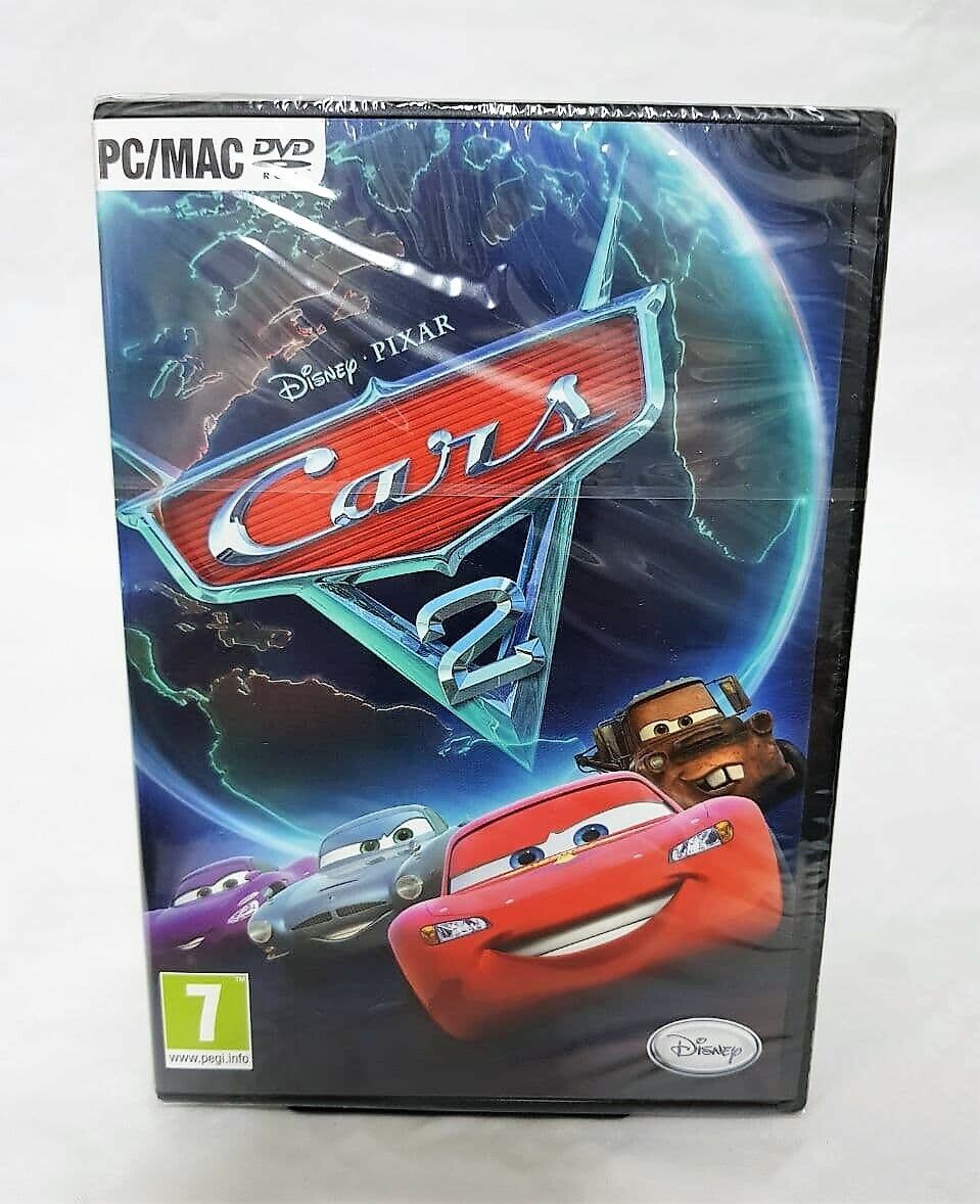 Disney Pixar Cars 2 - GIOCO PC NUOVO SIGILLATO ITALIANO