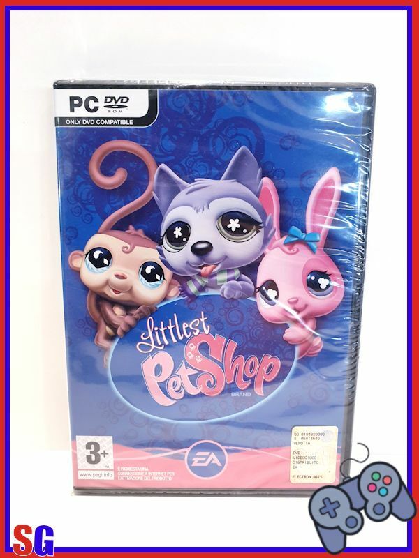 LITTLEST PET SHOP PRIMA STAMPA PER PC PRODOTTO ITALIANO NUOVO SIGILLATO