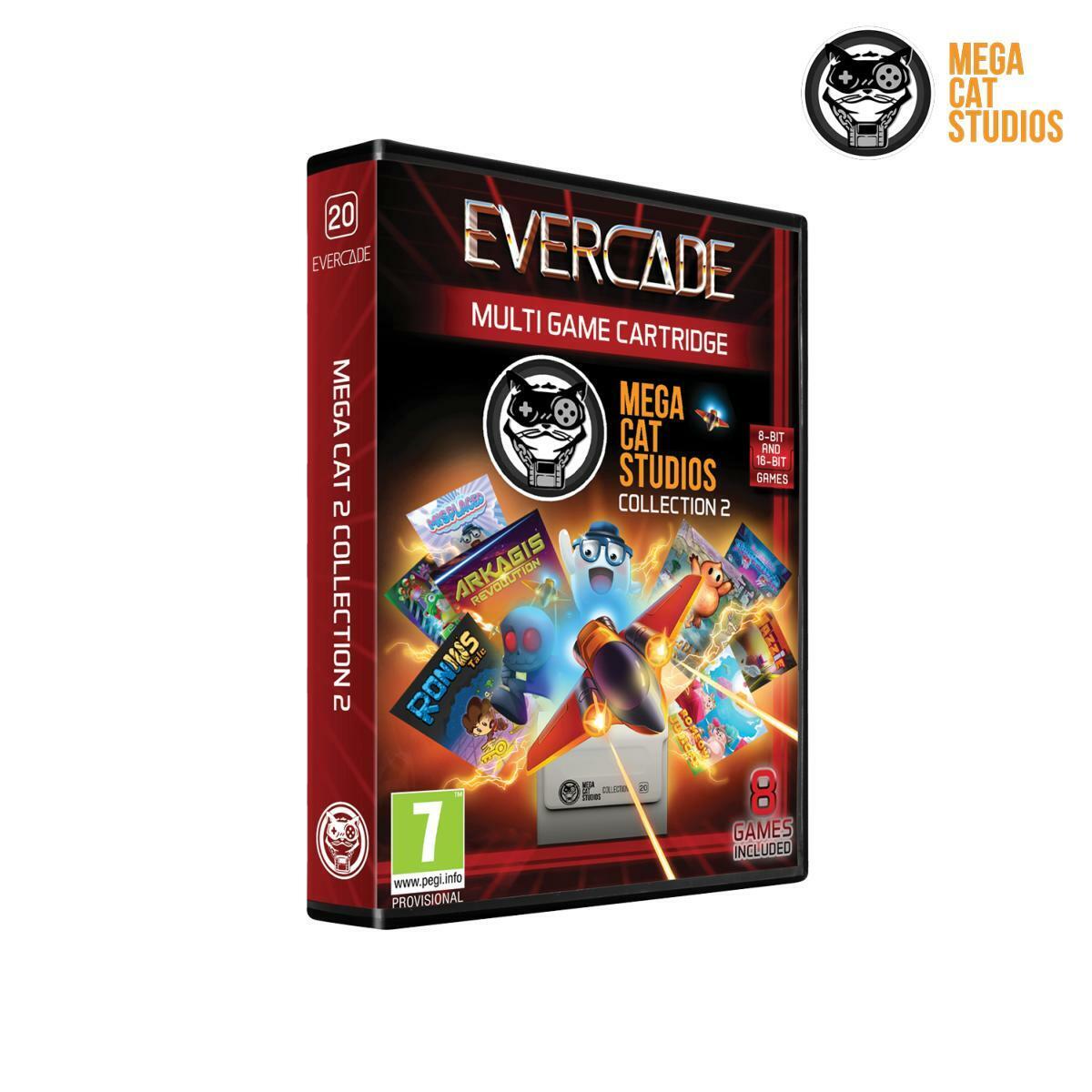 Blaze Evercade - Mega Cat Studios Collezione 2 - Cartuccia N 20 Nuovo