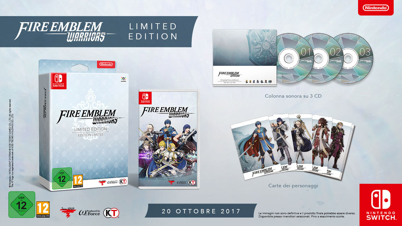 Fire Emblem Warriors Special Edition Switch - totalmente in italiano