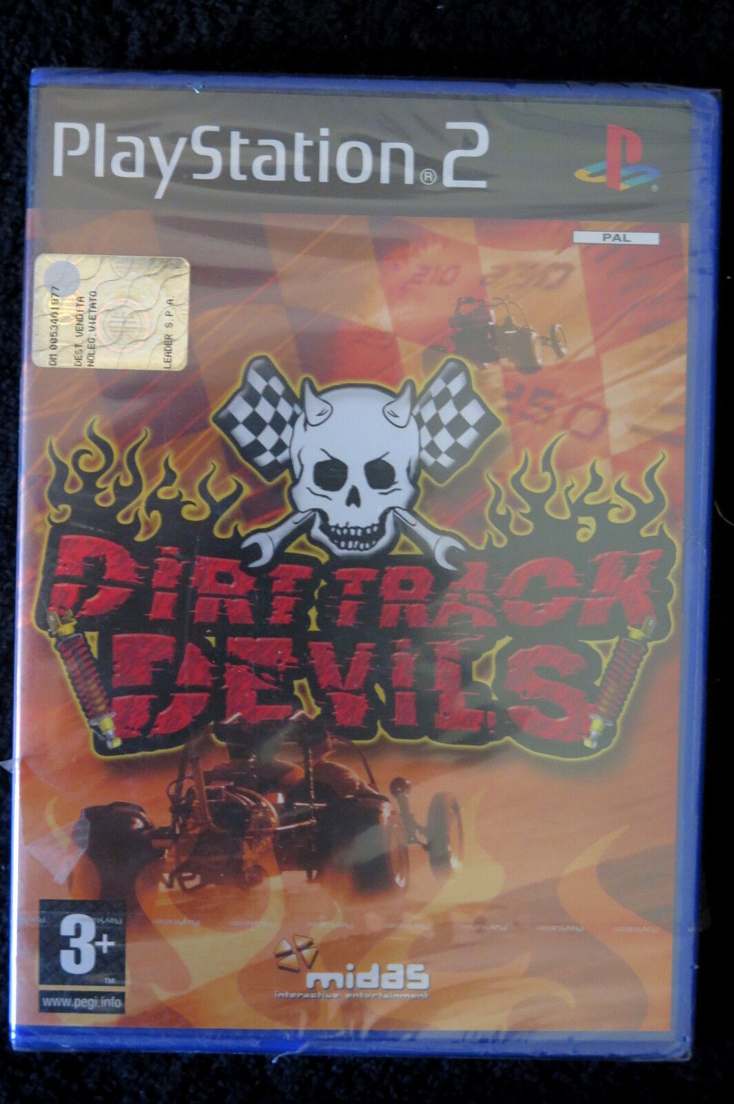 PS2 : DIRT TRACK DEVILS - Nuovo, sigillato ! Guida il tuo fuoristrada !