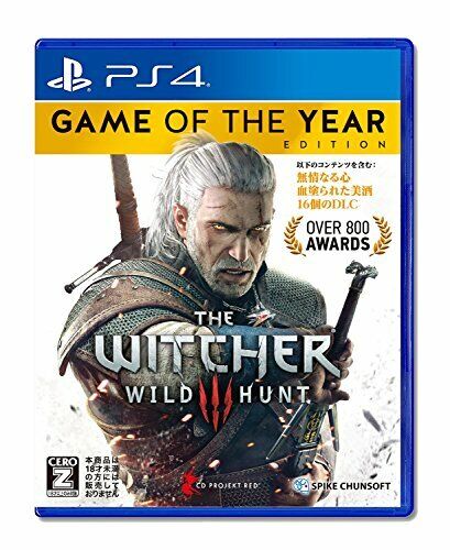Nuovo PS4 PLAYSTATION 4 Witcher 3 Wild Caccia Gioco Dell' Anno Edizione 13580
