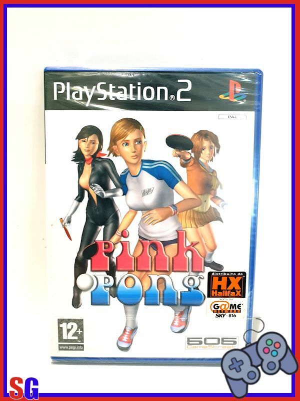 PINK PONG GIOCO PER PLAYSTATION 2 PS2 VERSIONE ITALIANA PRODOTTO NUOVO