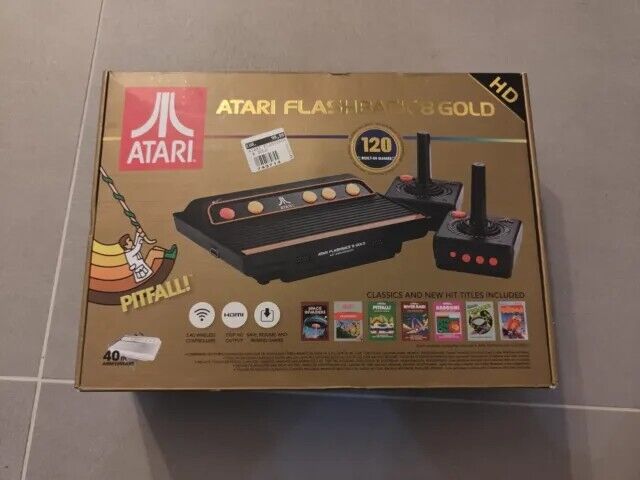 Atari Flashback 8 Gold HD (120 Giochi) - 0857847003820 40th Anniversary 