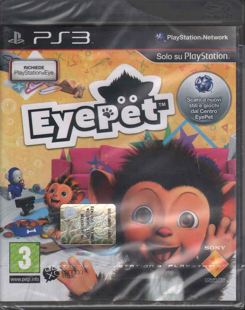 Eye Pet Videogioco Playstation 3 PS3 Sigillato 0711719140450