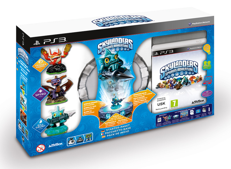 Skylanders Spyro Adventure Starter pack Playstation PS3 edizione italiana NUOVO