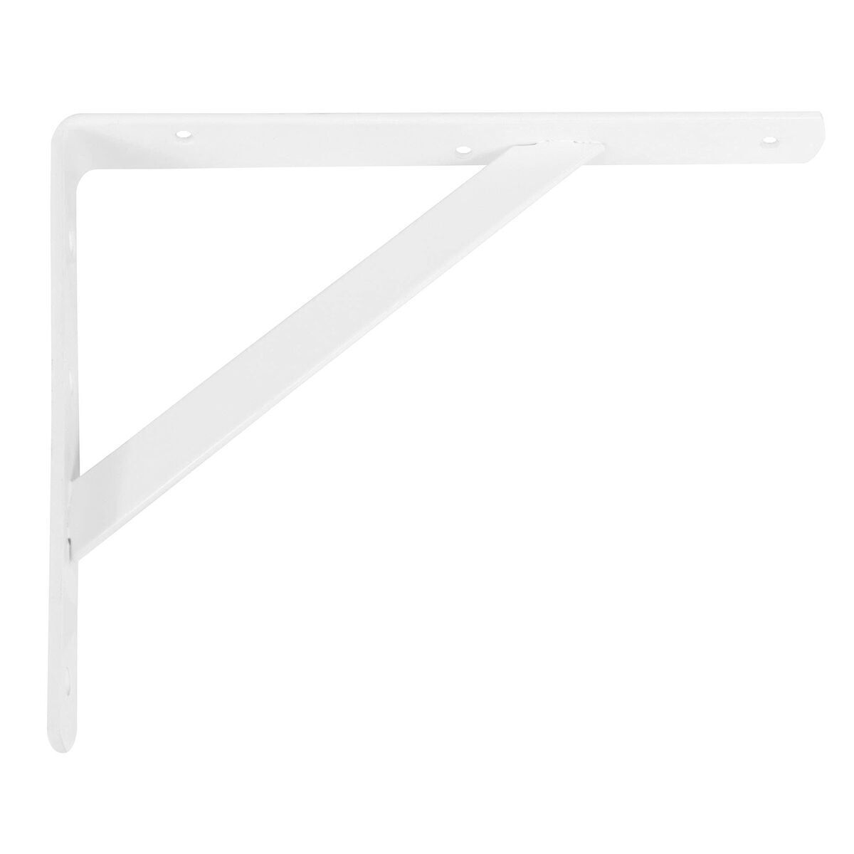 Supporto da Parete AMIG 9-5775 Mensole Acciaio Bianco [40 x 27,5 cm]