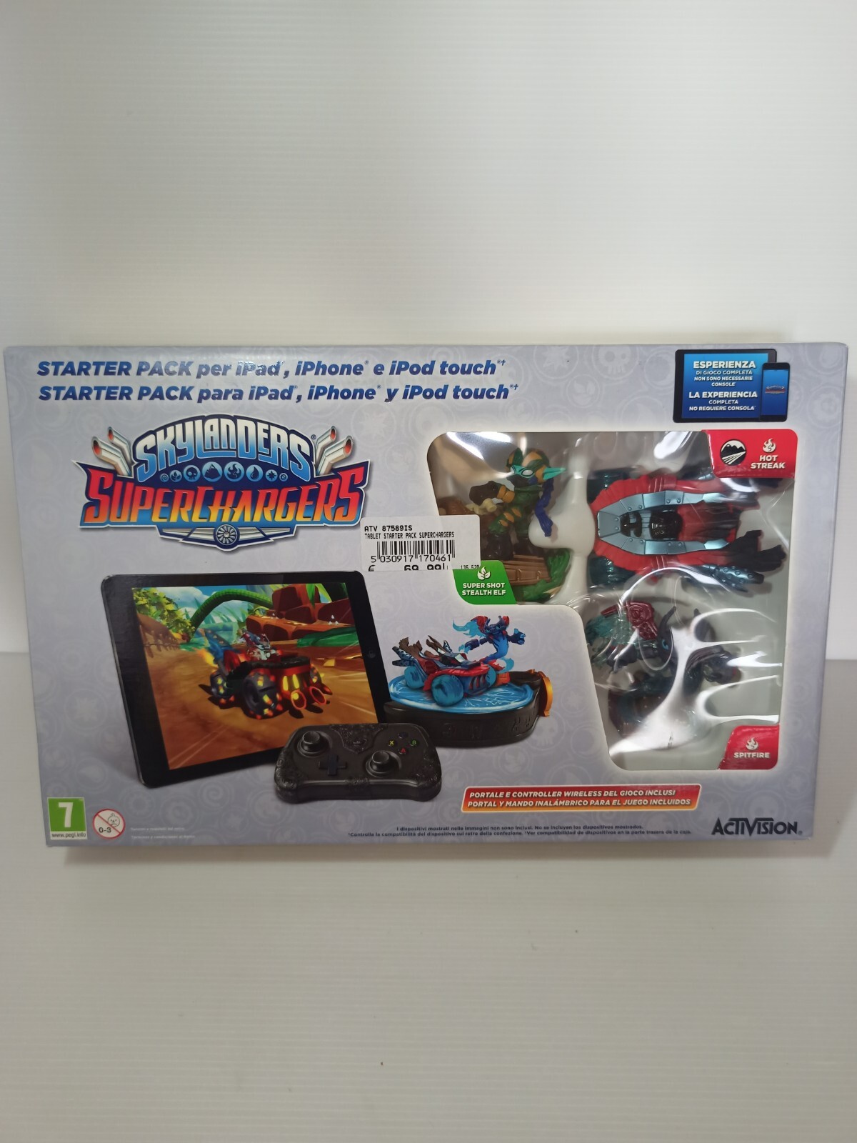 Skylanders Superchargers Starter Pack per iPad, iPhone, iPod Touch