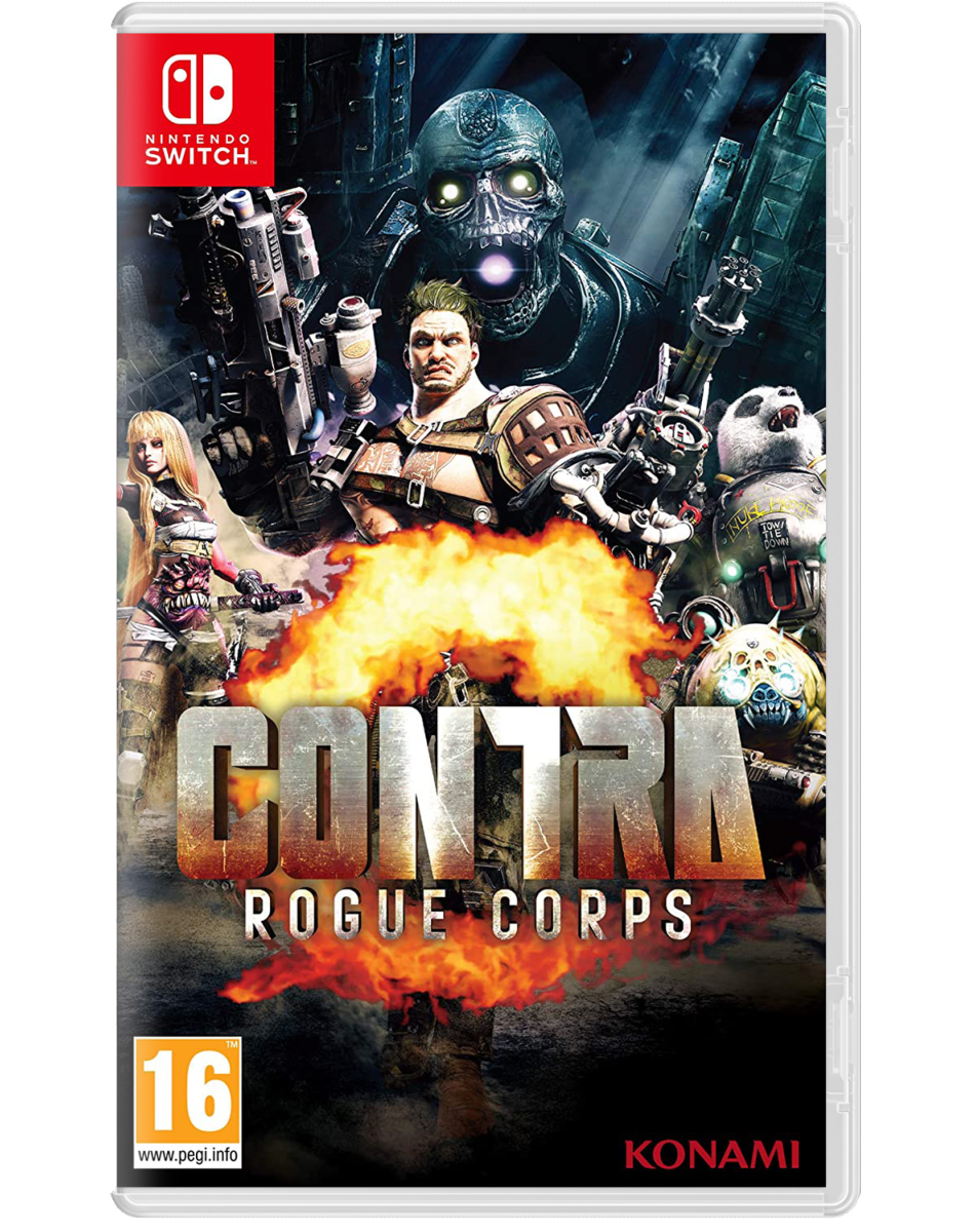 Contra Rogue Corpo Nintendo Switch Nuovo