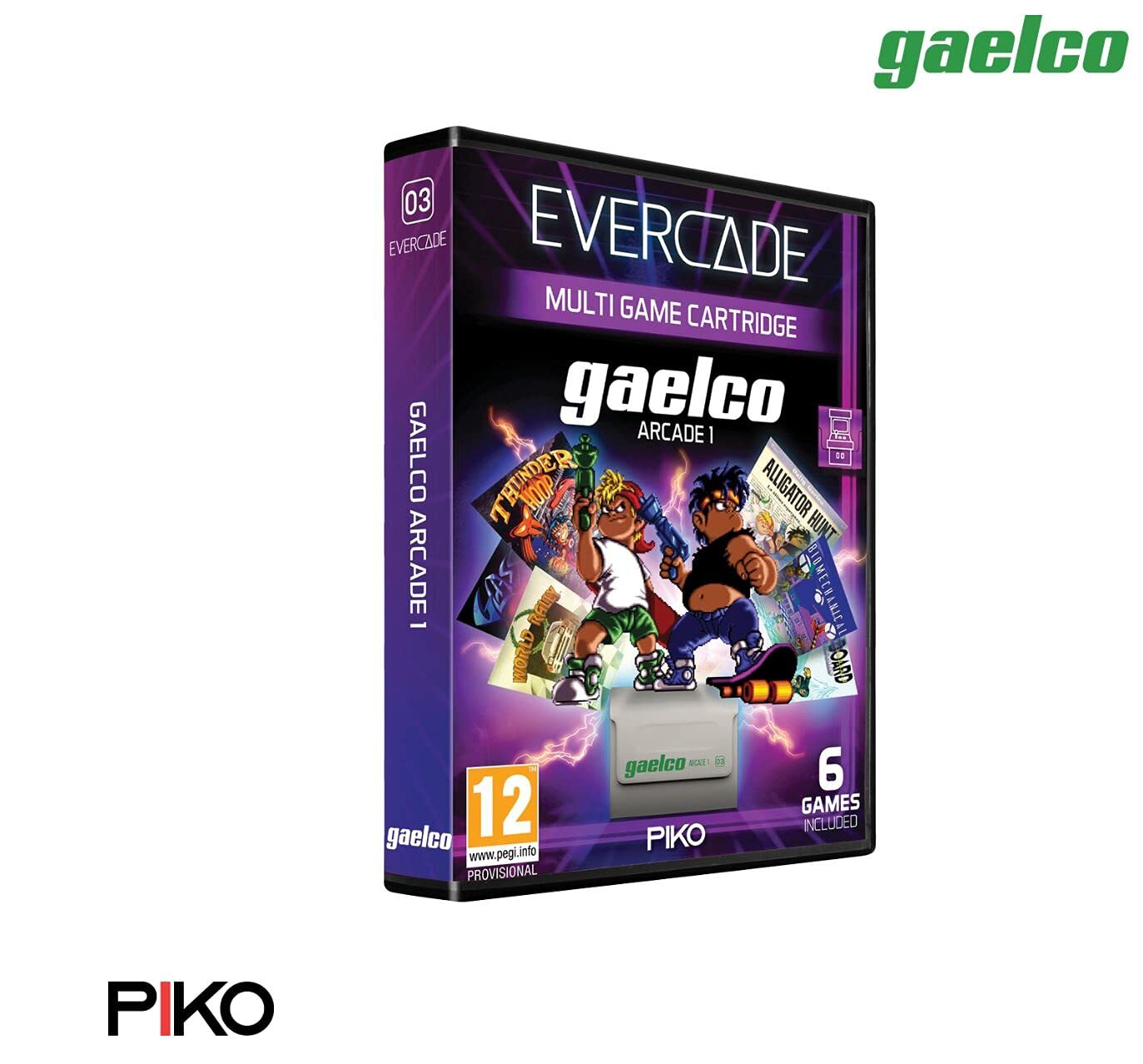 Evercade Gaelco Arcade Collection 1 - Cartouche Evercade Arcade N° (Nintendo DS)