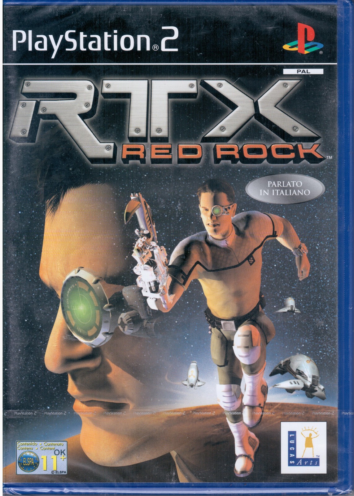 RTX RED ROCK  Gioco Playstation 2 PAL SLES 51072  Lucas Arts  NUOVO SIGILLATO