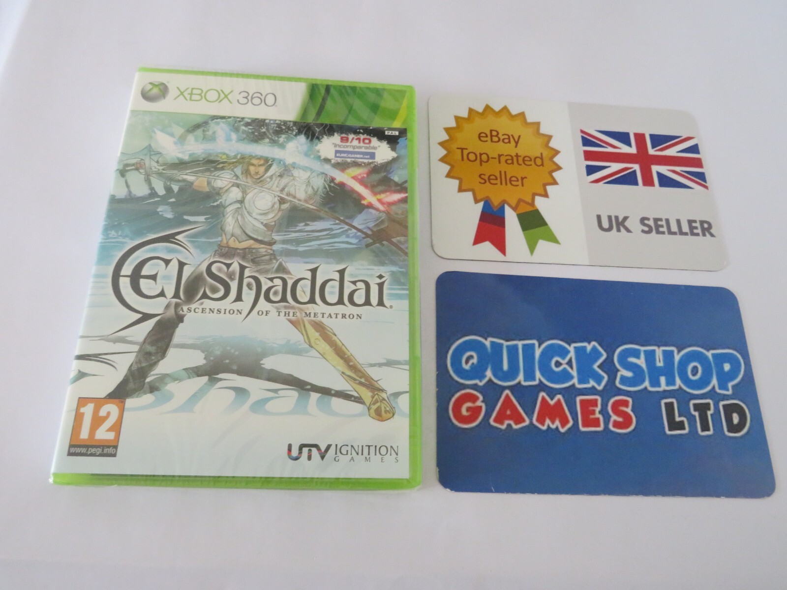 El Shaddai Ascension Of The Metatron Xbox 360 UK Pal Nuovo Sigillato