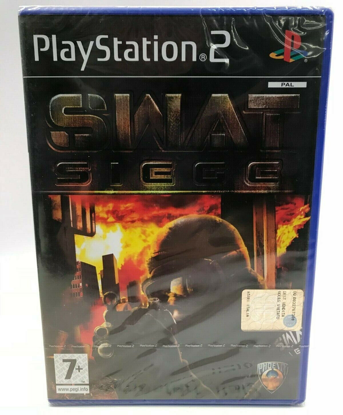 SWAT SIEGE - SONY PS2 - GIOCO NUOVO SIGILLATO PAL ITA - NEW SEALED
