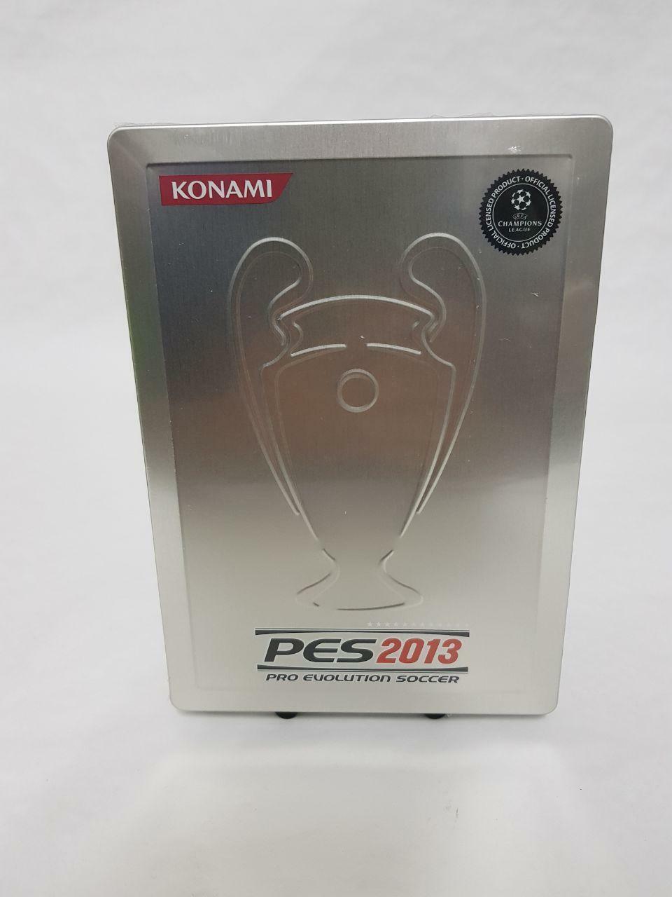 PES 2013 PRO EVOLUTION SOCCER - STEELBOOK STEELBOX METALCASE NUOVA - NO GIOCO