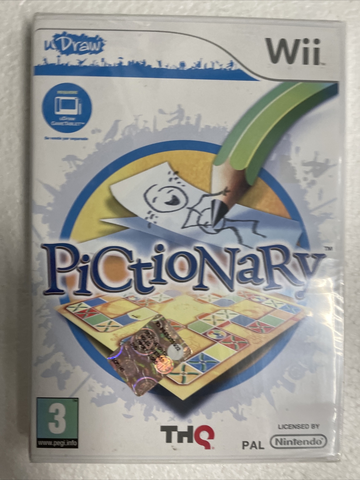 PICTIONARY - NINTENDO WII - nuovo, sigillato - leggere descrizione