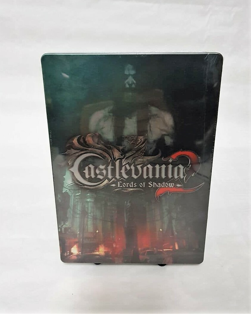 CASTLEVANIA 2 LORDS OF SHADOW - STEELBOOK STEELBOX METALCASE NUOVA - NO GIOCO