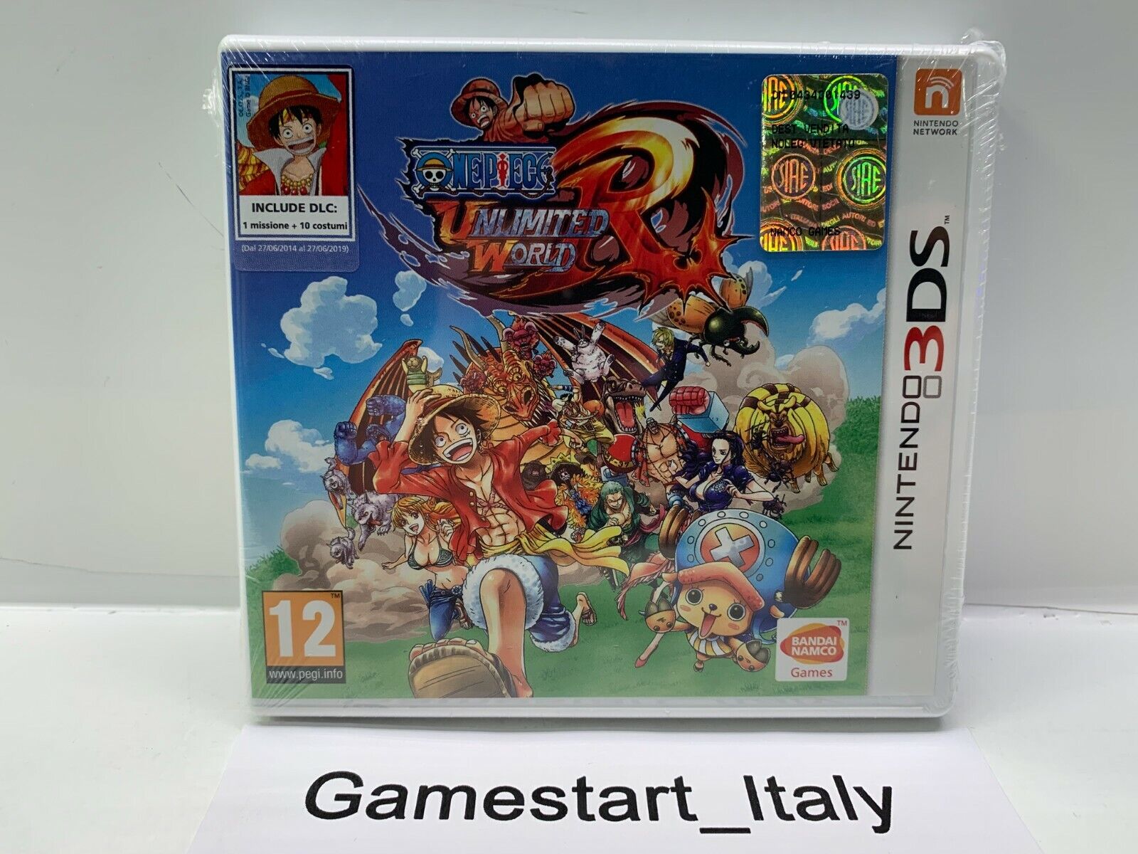 ONE PIECE UNLIMITED WORLD RED - NINTENDO 3DS - NUOVO SIGILLATO PAL VERSION