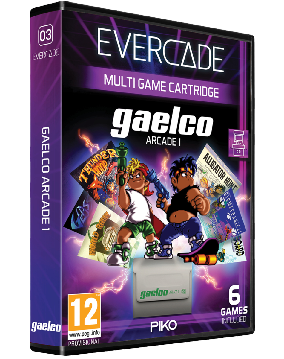 Blaze Evercade - Gaelco Arcade Collezione 1 - Cartuccia Arcade N° 3 Nuovo