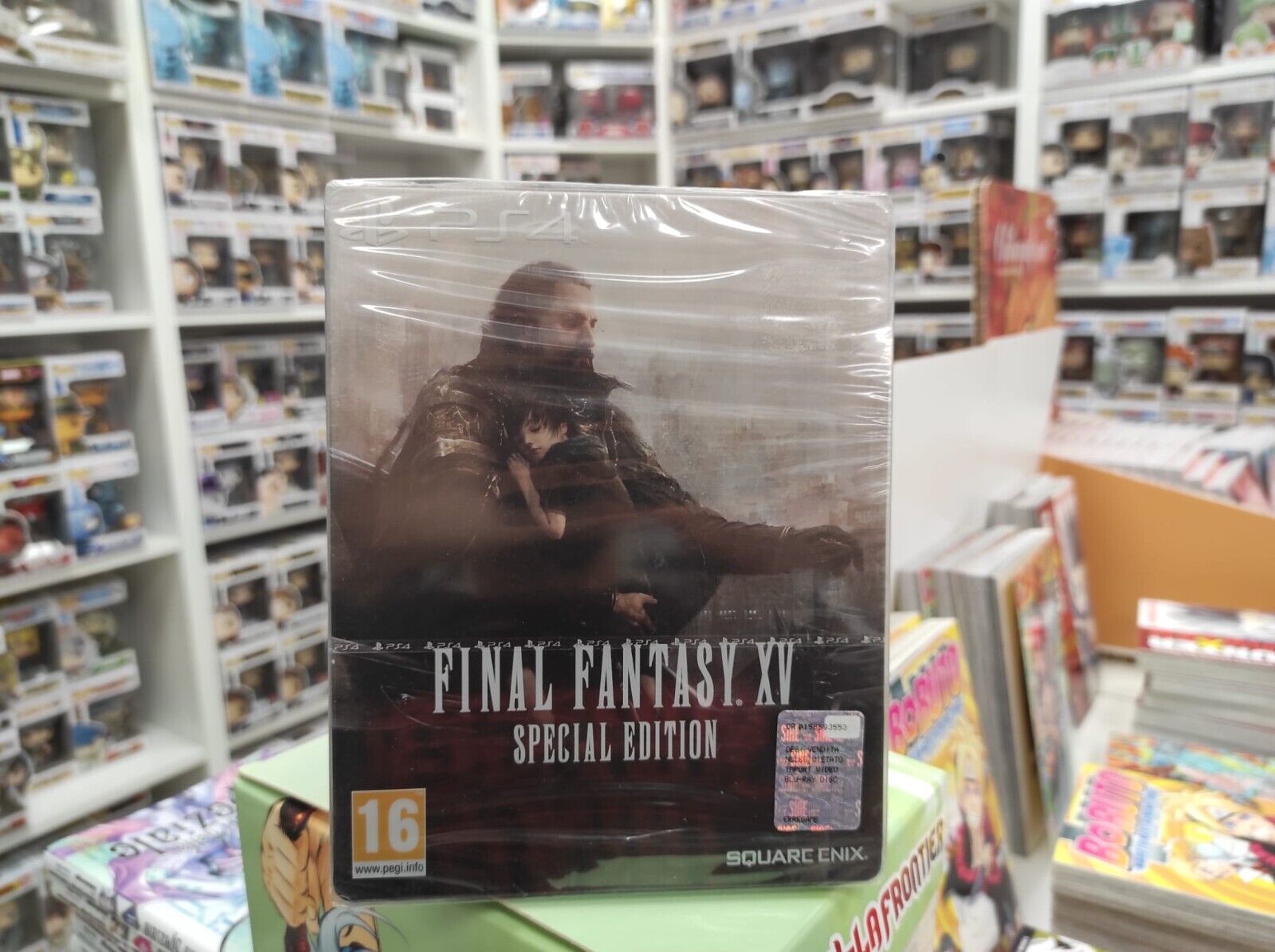 FINAL FANTASY XV 15 SPECIAL EDITION STEELBOOK PS4 PLAYSTATION SQUARE ENIX NUOVO