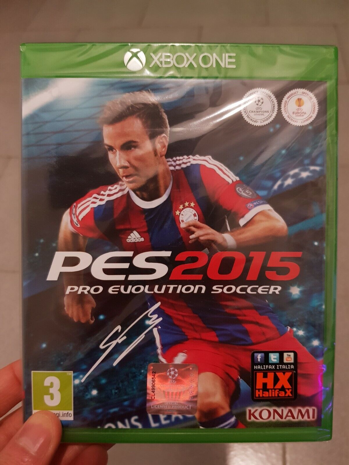 PES 2015 PRO EVOLUTION SOCCER 15 - XBOX ONE NUOVO PAL ITALIANO CALCIO SERIES X/S