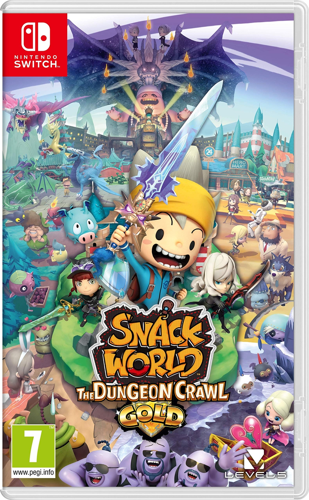Snack World The Dungeon Crawl Gold Nintendo Switch Game (Nintendo Switch)
