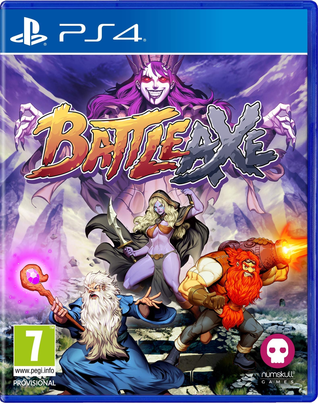 Numskull Battle Axe - Badge Collectors Edition (Ps4) Game NUOVO
