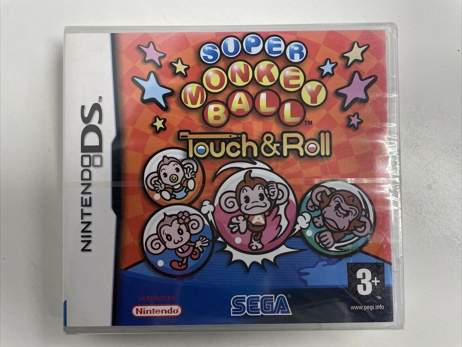 SUPER MONKEY BALL TOUCH & ROLL  - NINTENDO DS - NUOVO