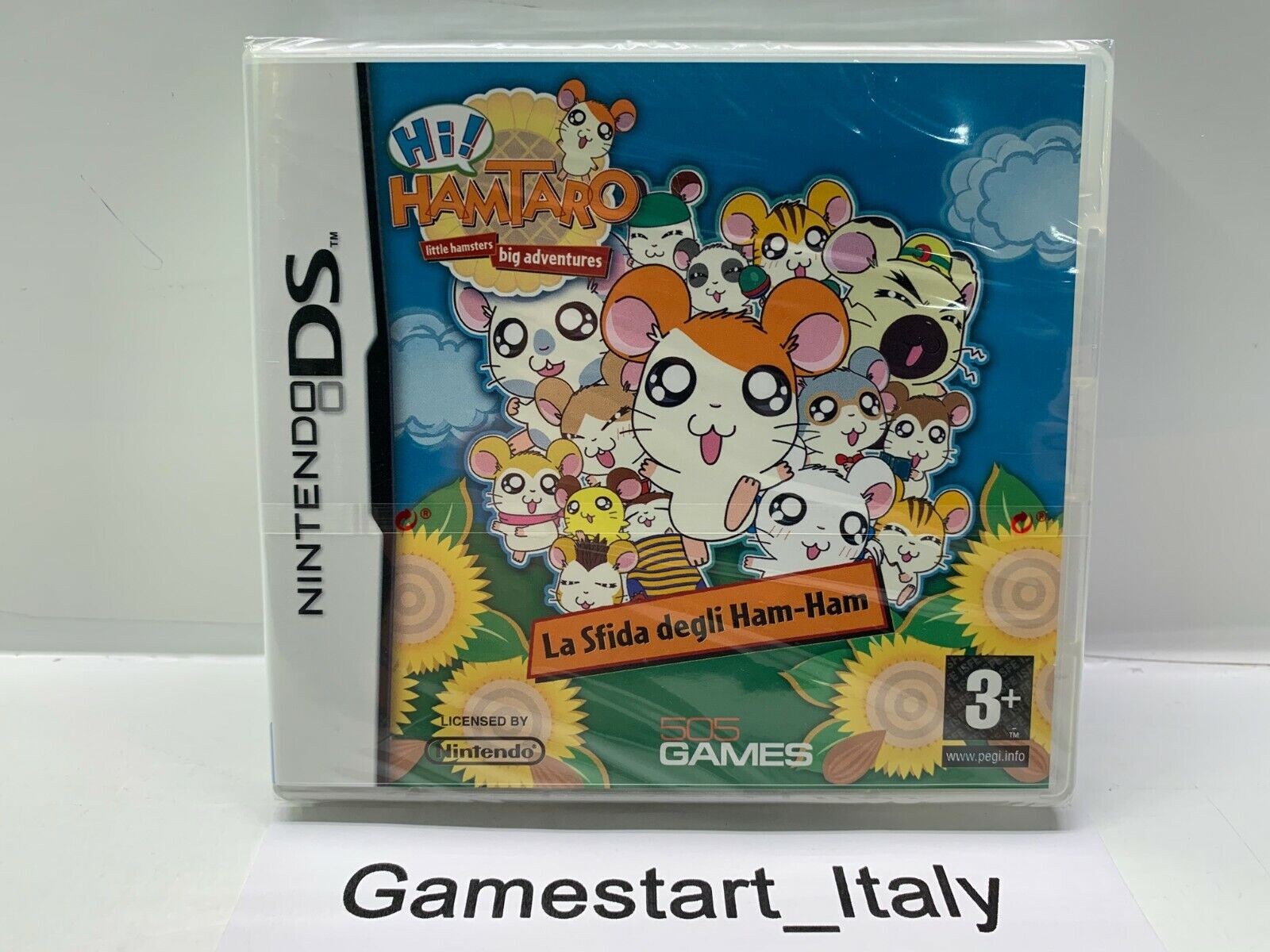 HAMTARO LA SFIDA DEGLI HAM HAM - NINTENDO DS - GIOCO NUOVO SIGILLATO PAL