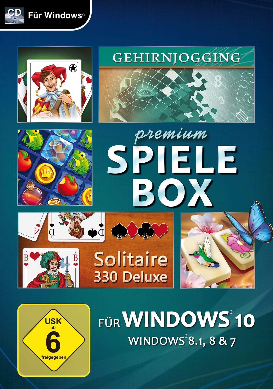 Premium Spielebox für Windows 10. Für Windows 7/8/10 (PC)