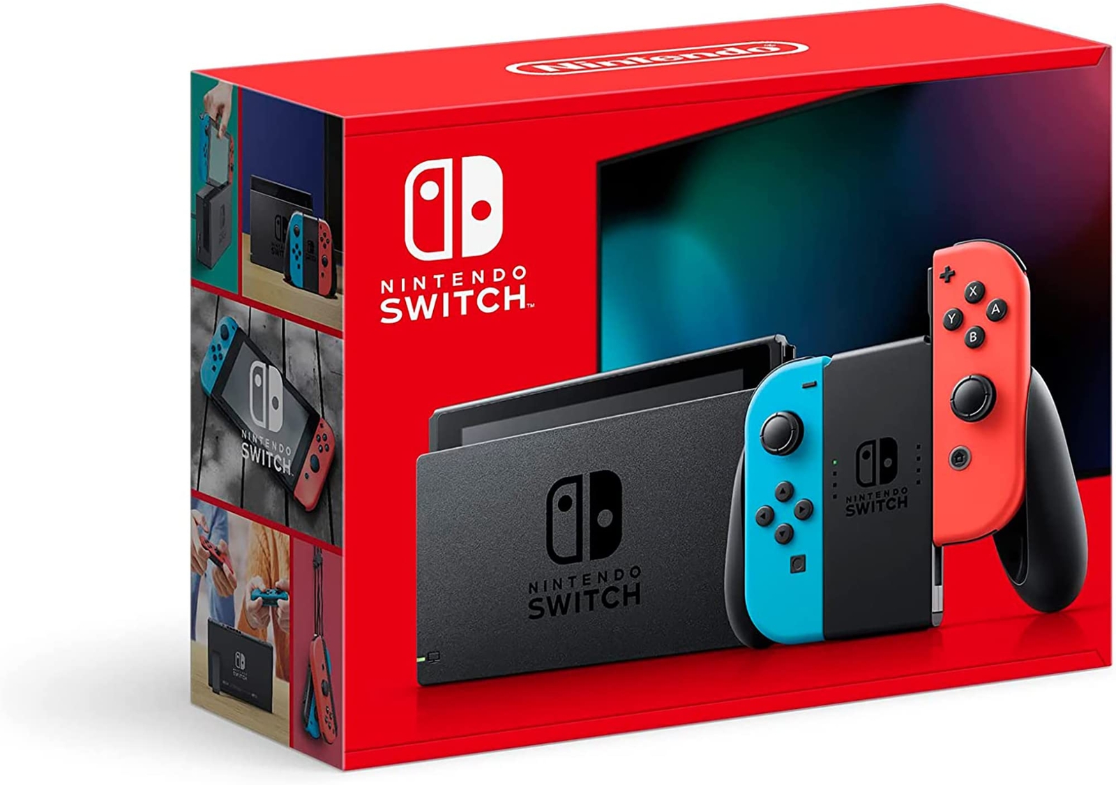 Nintendo Switch™ with Neon Blue and Neon Red Joy‑Con™ (Nintendo Switch)