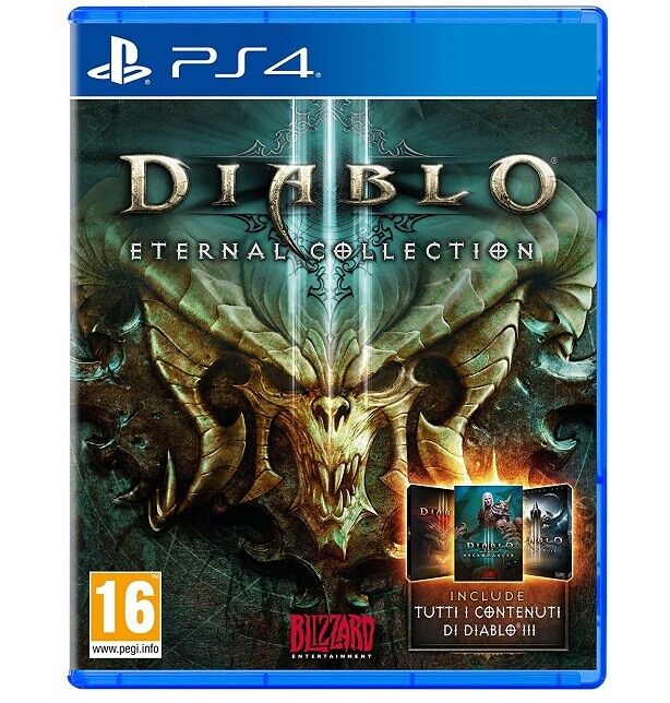 DIABLO III 3 ETERNAL COLLECTION EDITION PS4 VIDEOGIOCO PLAYSTATION 4 ITALIANO IT