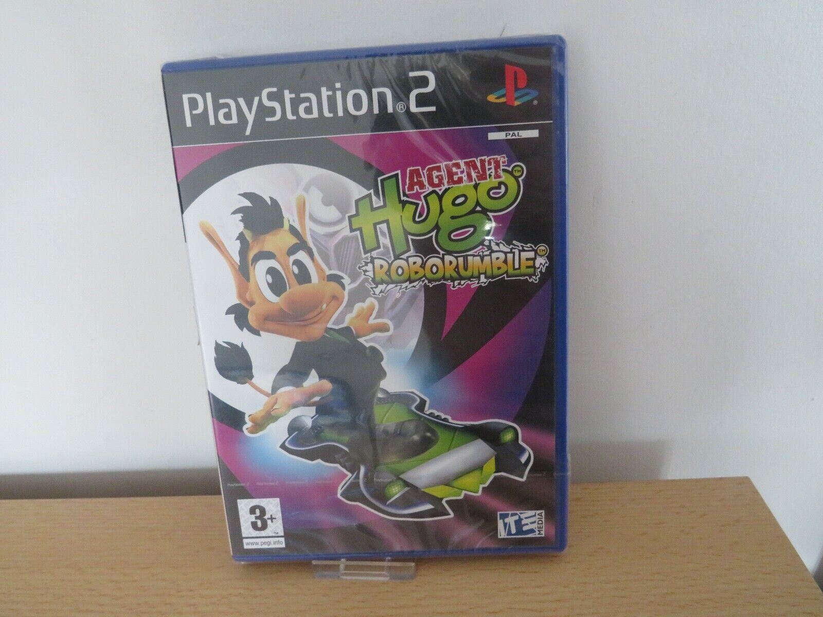 PS2 Agente Hugo Roborumble UK Pal, Nuovo & Sigillato IN Fabbrica