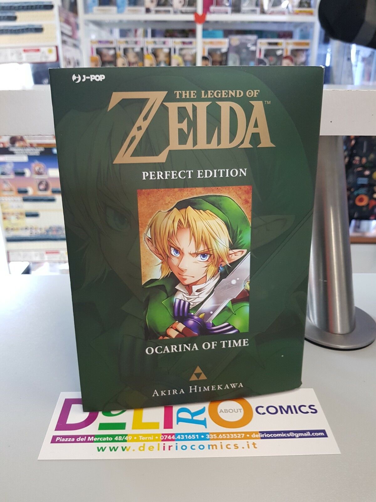 THE LEGEND OF ZELDA PERFECT EDITION OCARINA OF TIME Ed.JPOP SCONTO 5%