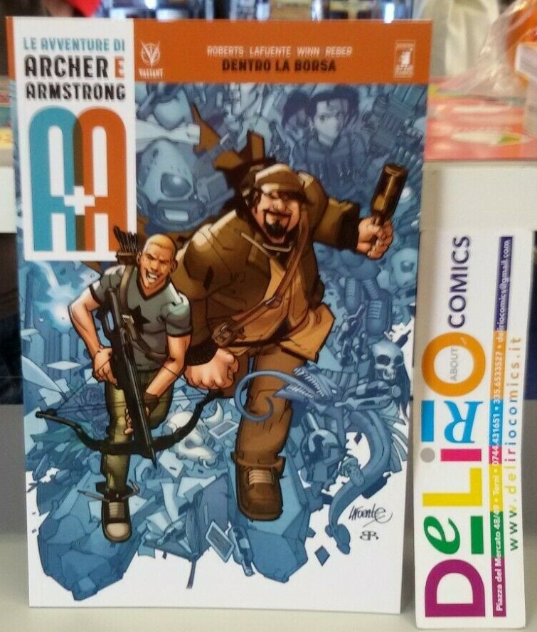 LE AVVENTURE DI ARCHER & ARMSTRONG n.1 DENTRO LA BORSA Ed. STAR COMICS SCONTO 5%