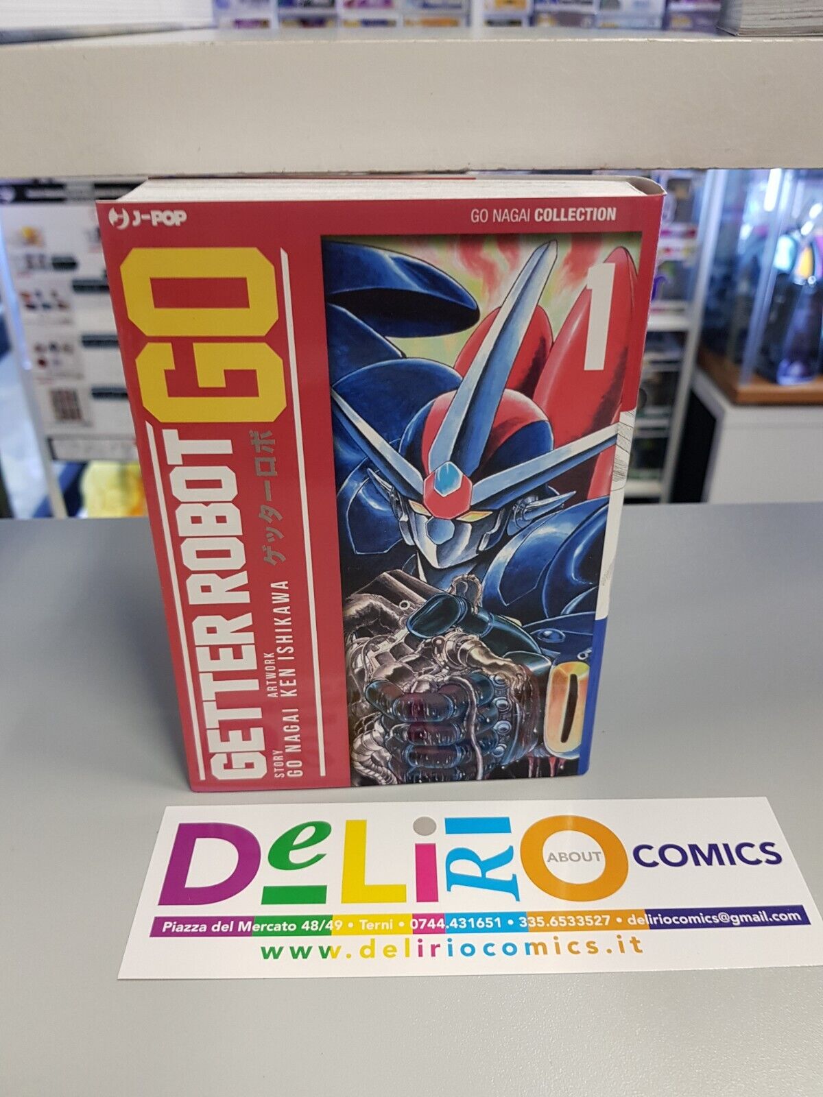 GETTER ROBOT GO N.1 Ed. JPOP SCONTO 5%